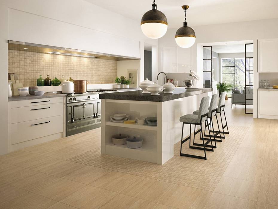 Интерьер Travertino/Травертино от Italon Интерьер Travertino/Травертино от Italon