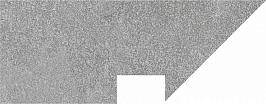 DD2004/BSL/SV Плинтус Про Стоун серый вертикальный левый 24,3x9,5