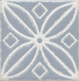 STG/C402/1270 Амальфи орнамент серый 9,9x9,9 вставка