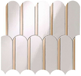 Мозаика Roma Gold Onice Neve/Onice Miele Archs Mosaico (fQKQ)