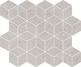 T017/14053 Риккарди мозаичный серый светлый матовый 45x37,5x1 декор