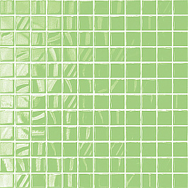 20077 (1.066м 12пл) Темари яблочно-зеленый 29,8*29,8 мозаика