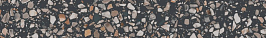 KM6060G0021RBT6 Плинтус Бричиола чёрный матовый обрезной 60x9,5x0,9