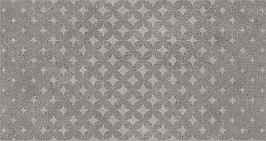 SBD026/DL500920 Фондамента серый орнамент 60x119,5x0,9 декор