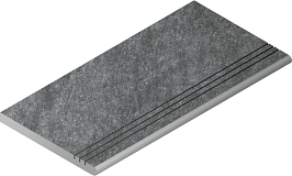 Ступень Дженезис Силвер закруглённая грип 30x60 X2 (620040000092)