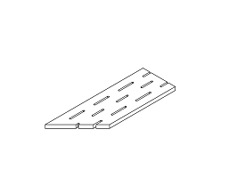 Решетка Дженезис Силвер 20x60 левая X2 (620090000613)