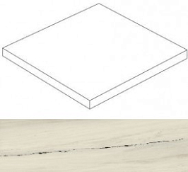 Ступень Marvel Bianco F. Scalino Ang. SX LP 37,5 (APAG) 