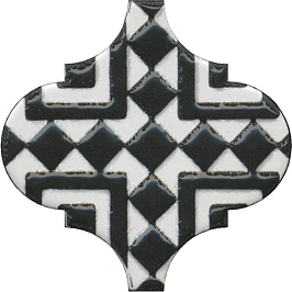 OS/A25/65000 Арабески глянцевый орнамент 6,5*6,5 декор
