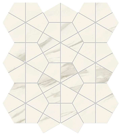 Мозаика Marvel Meraviglia Calacatta Meraviglia Hexagon Lapp. (AJQY) 