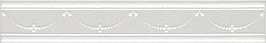 STG/A563/6304 Петергоф белый 25*4,2 керамический бордюр