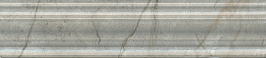 BLE025 Багет Кантата серый светлый глянцевый 25x5,5x1,8 бордюр