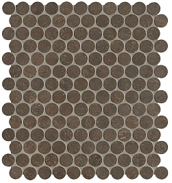 Мозаика Nobu Cocoa Gres Round Mosaico Matt (fRNK)