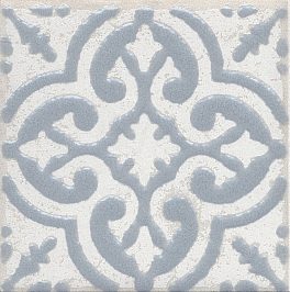 STG/C408/1270H Амальфи орнамент серый 9,8*9,8 вставка