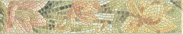 HGD/A148/880L Летний сад Лилии лаппатированный 30*5,7 керамический бордюр