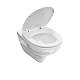 XPRO.B.seat.02/WHT Сиденье XPRO slim с микролифтом, белое глянцевое