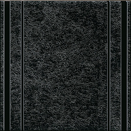 HGD/B565/5292 Барберино 1 черный глянцевый 20x20x0,69 декор