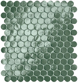 Мозаика Glim Salvia Round Mosaico Brillante  (fROO)