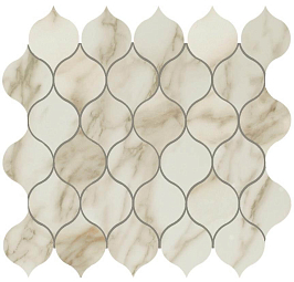 Мозаика Marvel Royal Calacatta Drop Mosaic (9EDC) 27,2x29,7 