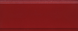 BDA003R Даниэли красный обрезной 30*12 керамический бордюр