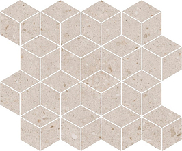 T017/14054 Риккарди мозаичный бежевый матовый 45x37,5x1 декор