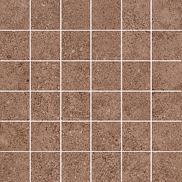 KMD2MSA014BR Руссильон мозаичный коричневый матовый обрезной 30x30x0,9 декор