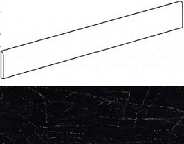 Плинтус Marvel Black A. Battisc. 150 Matt (AOWD) 