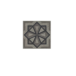 KMD3STA051GN Касабланка серый матовый 9,8x9,8x0,7 декор