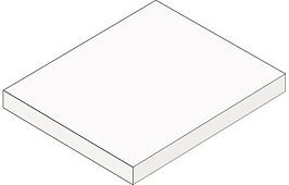Ступень Marvel Calacatta Prestigio Scalino Ang. 37,5 Silk (A45H) 